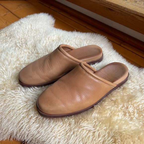 Madewell Leather Mules - Picture 1 of 8